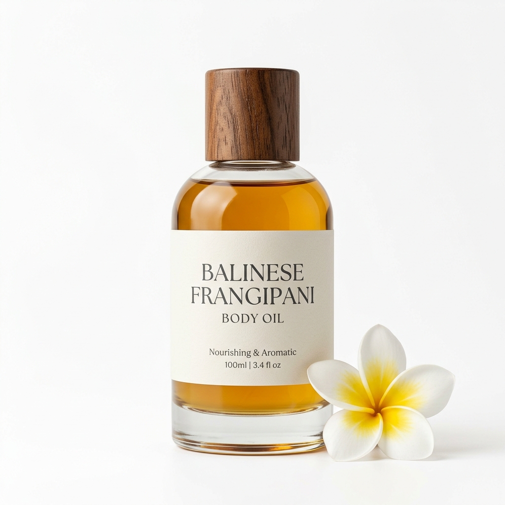 Frangipani Körperöl — Bali Spa