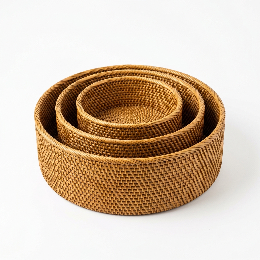 Rattan Korb Set — Ubud Collection
