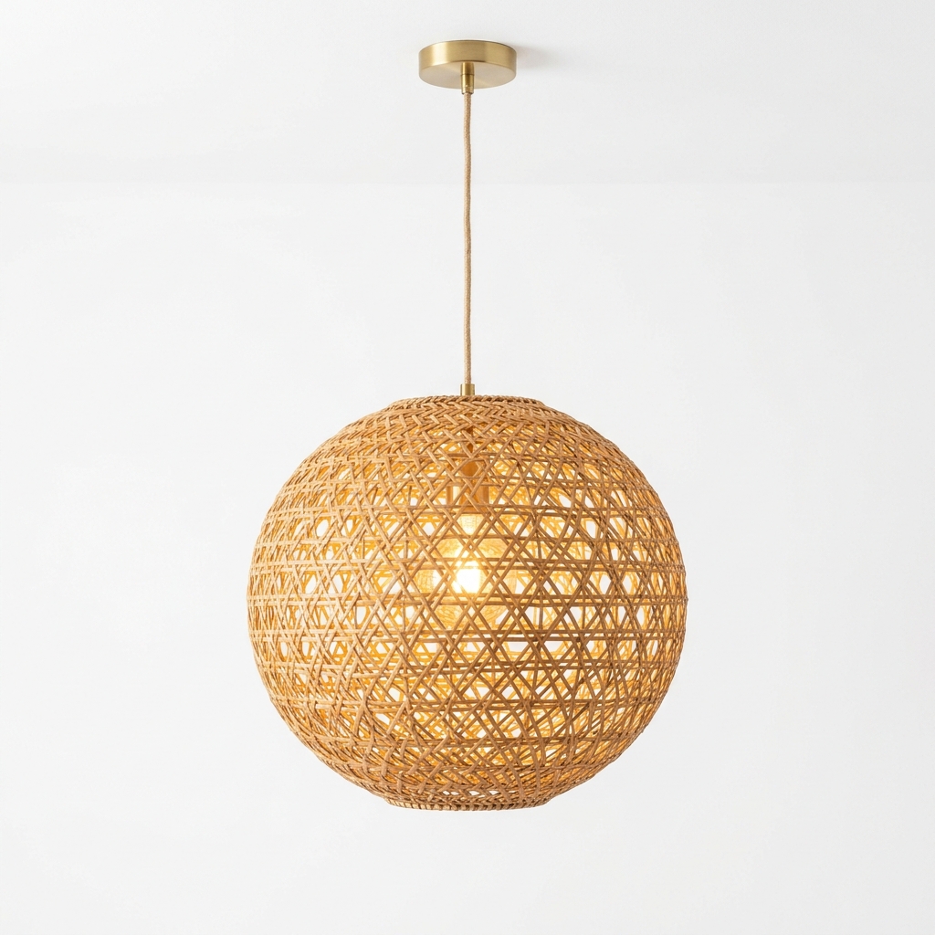 Rattan Pendelleuchte — Tropica